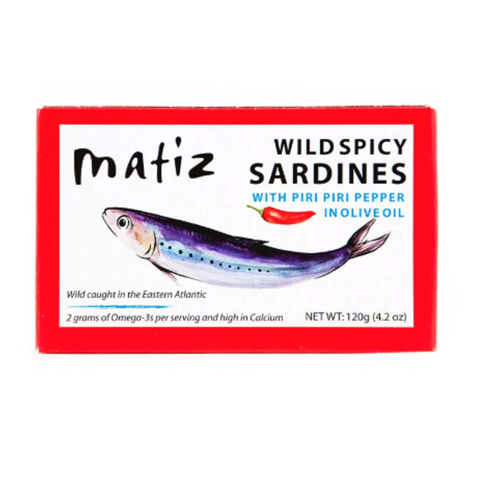 Great Ciao Sardines w/ Piri Peppers, Matiz, Spain, 120g