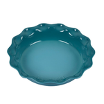 Le Creuset Heritage Fluted Pie Dish 9" Caribbean