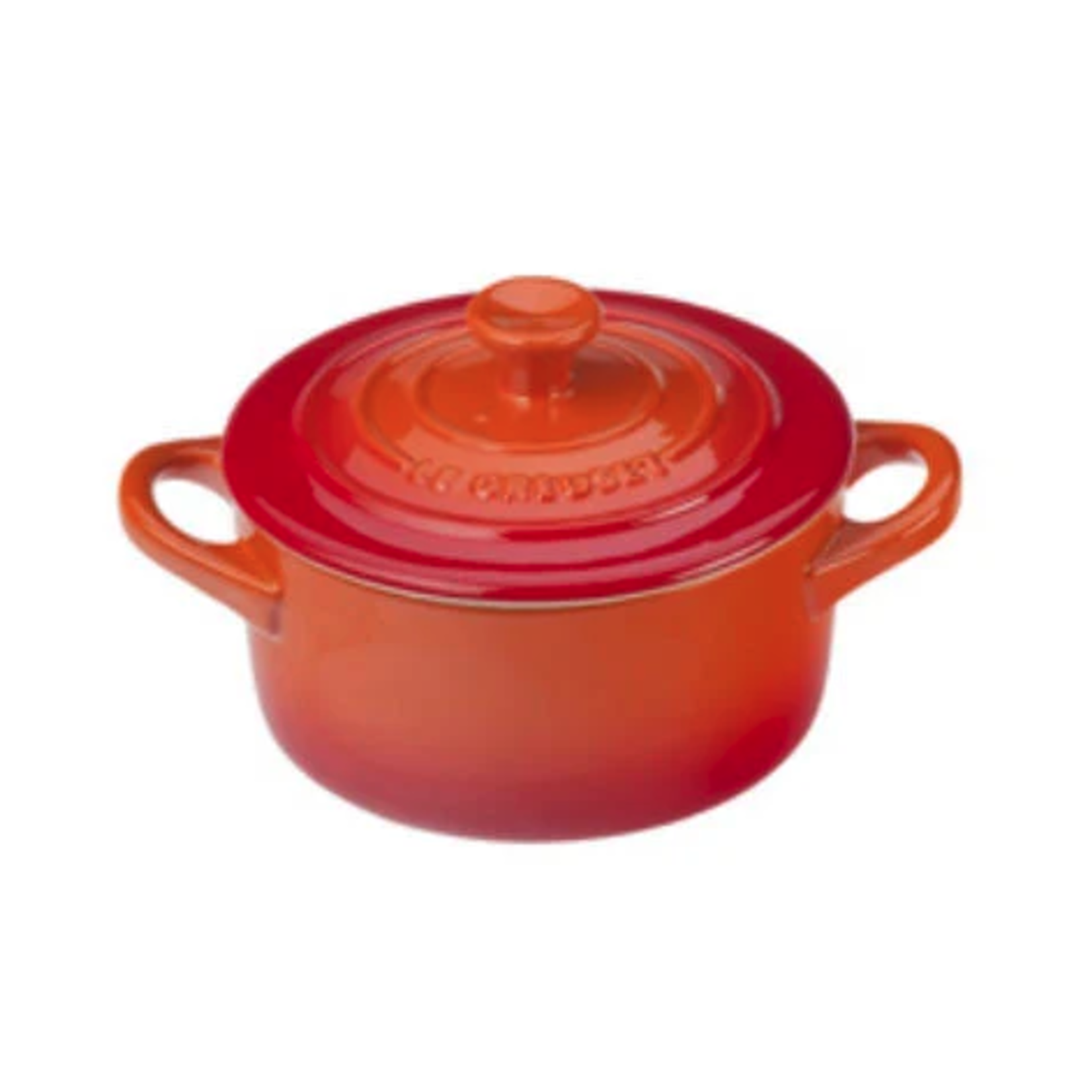 Le Creuset Mini Round Cocotte - Flame - 8 oz. | Le Creuset