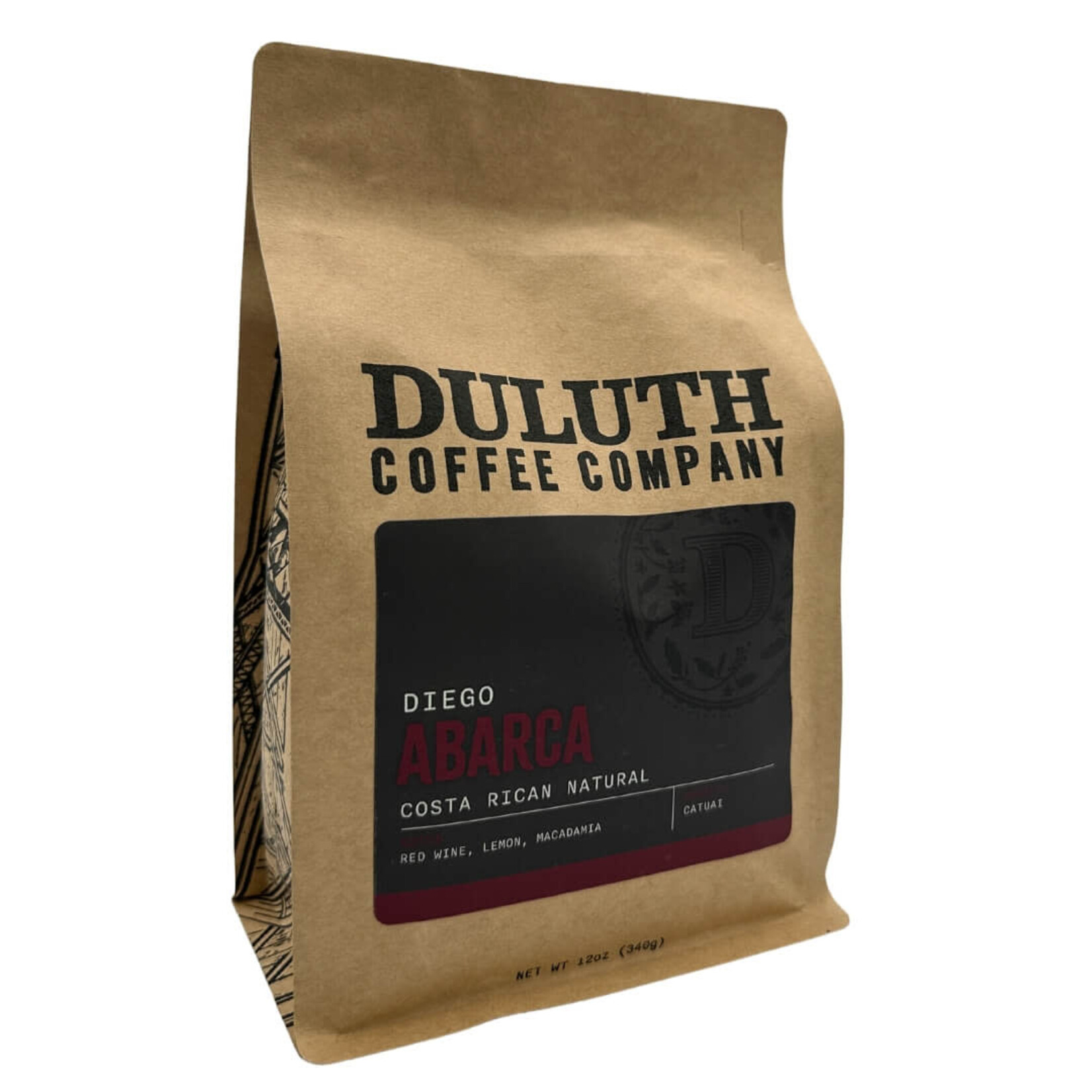 Duluth Coffee Company Diego Abarca 12oz Whole Bean