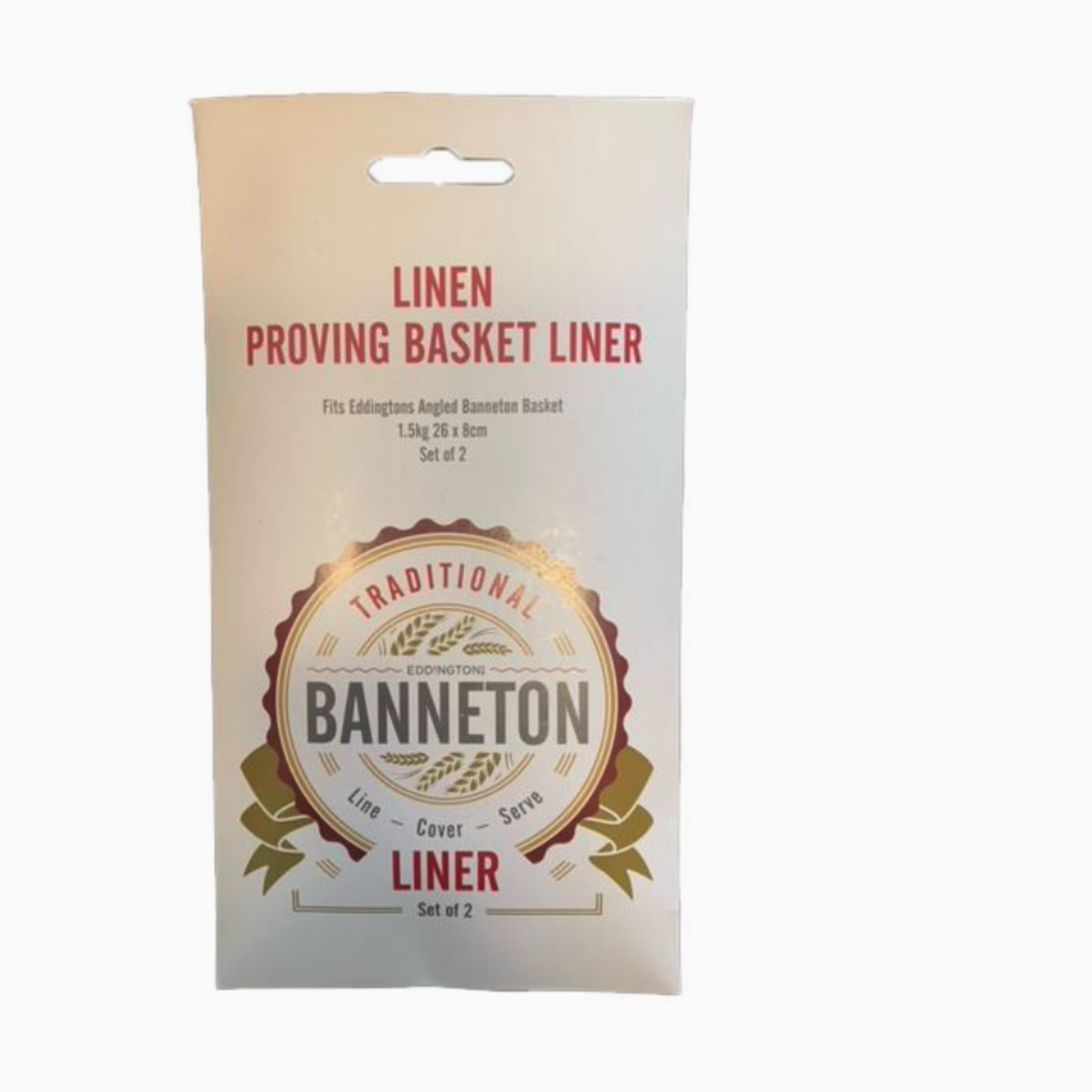 Port-Style Enterprises Banneton Proving Basket Liner Set/2