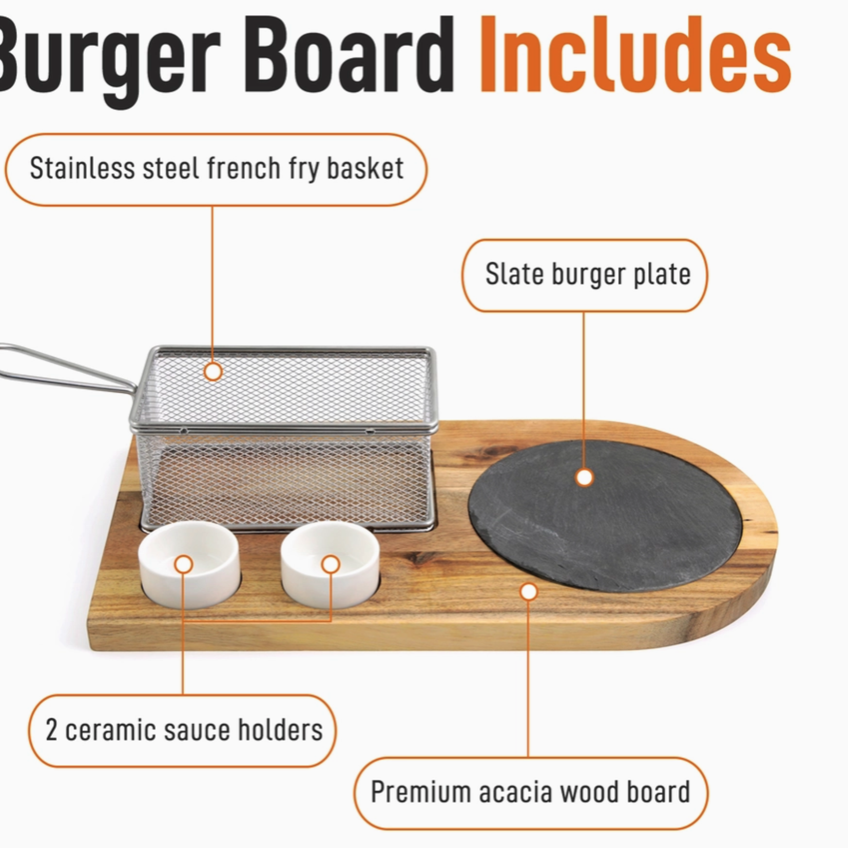 Yukon Glory Burger and Sandwich Serving Board | Yukon Glory