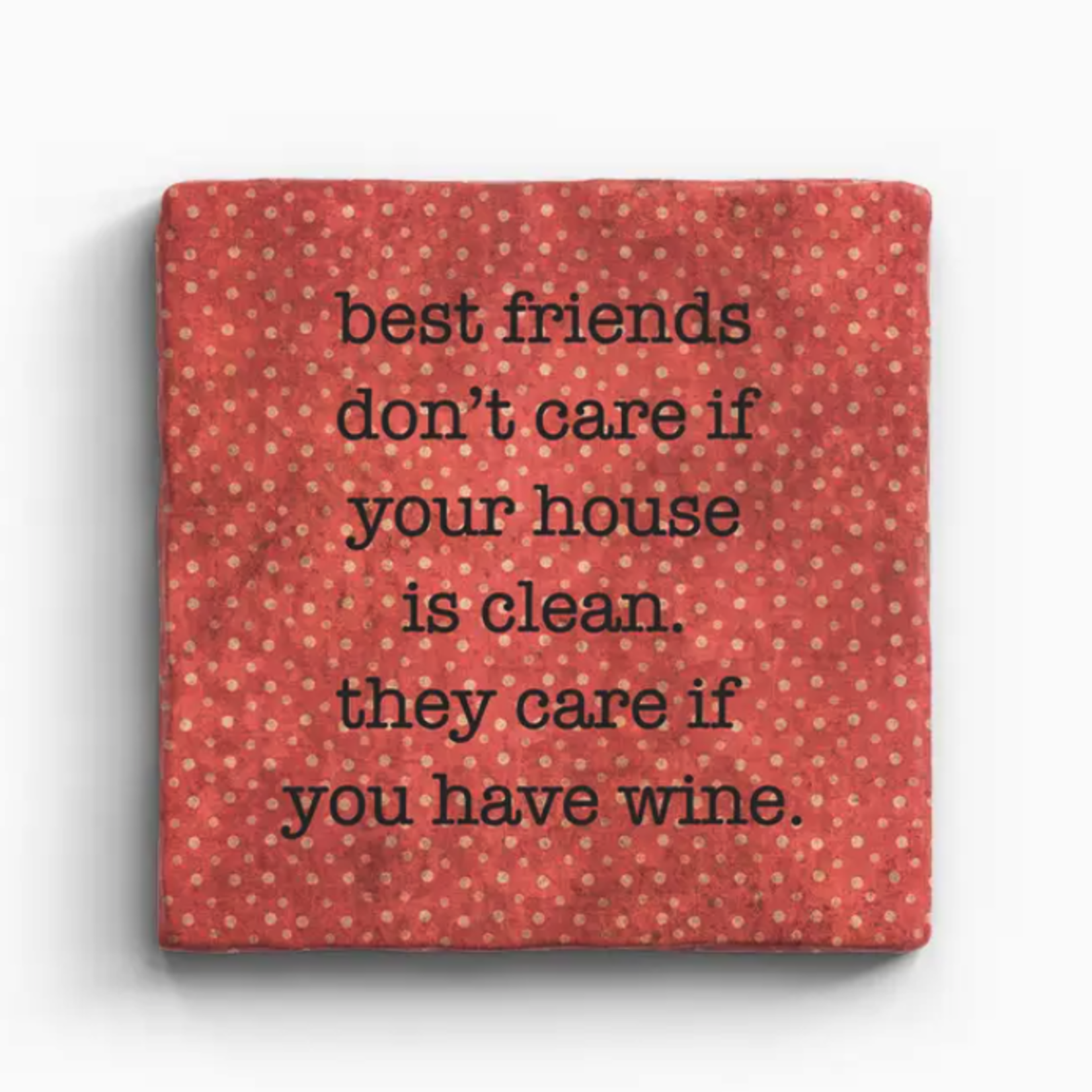 Paisley & Parsley Designs Best Friends - Marble Coaster | Paisley & Parsley Designs