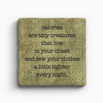 Paisley & Parsley Designs Calories - Marble Coaster | Paisley & Parsley Designs