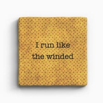 Paisley & Parsley Winded - Marble Coaster