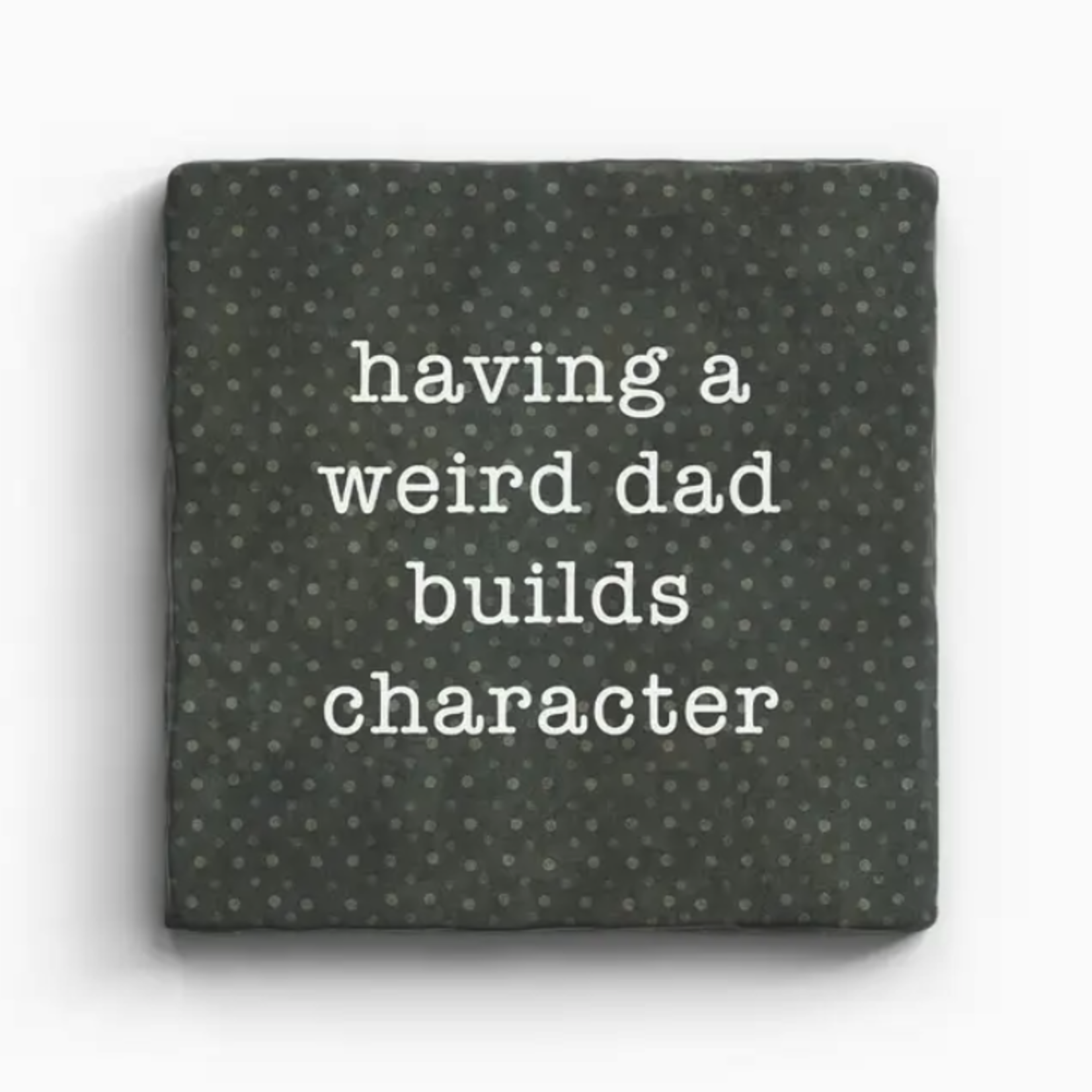Paisley & Parsley Designs Weird Dad - Marble Coaster | Paisley & Parsley Designs