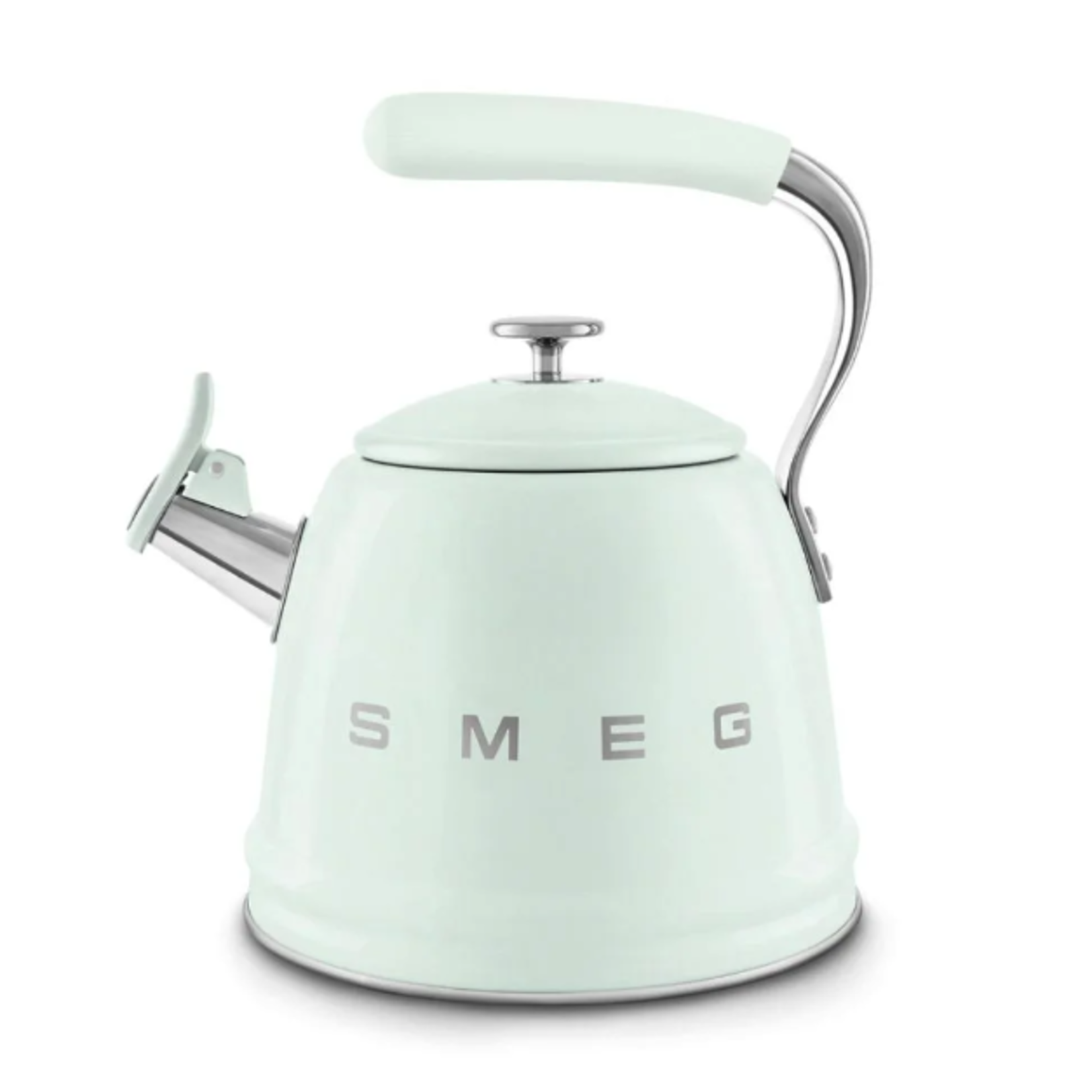 Smeg Smeg Whistling Tea Kettle, Pastel Green