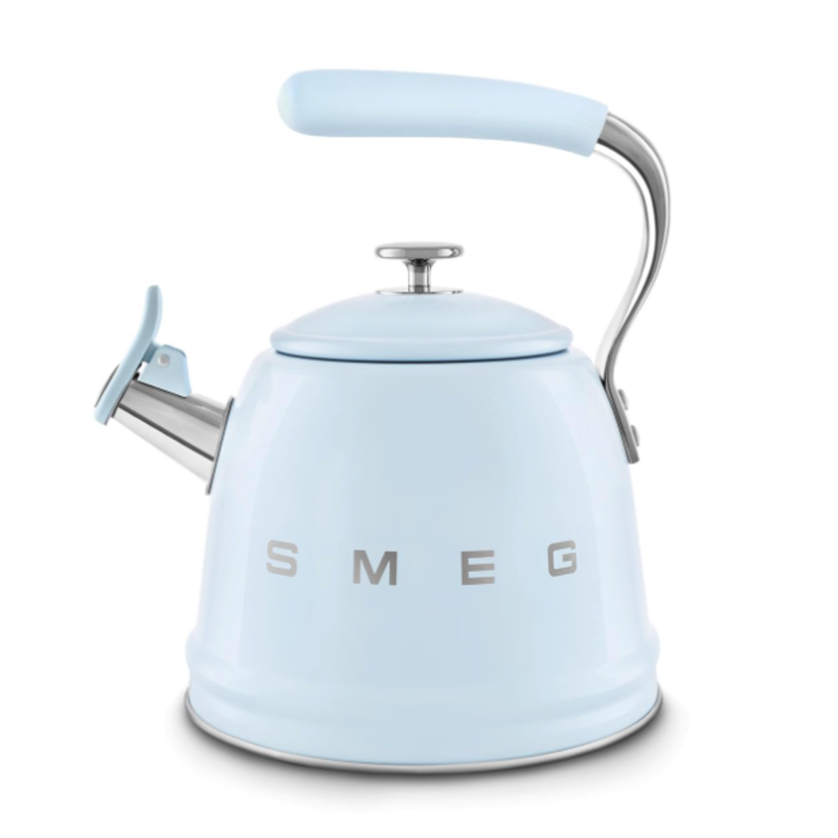 Smeg Whistling Kettle - Pastel Blue | Smeg
