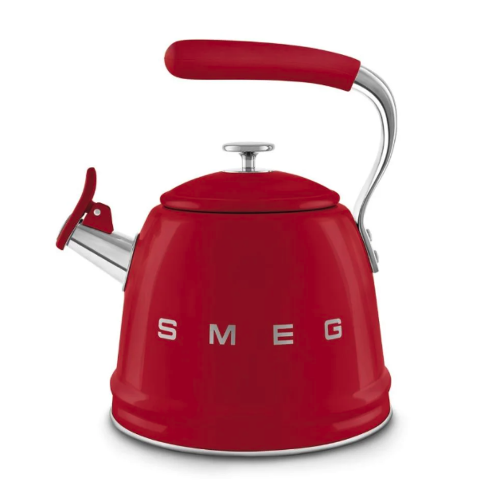 Smeg Whistling Kettle - Red | Smeg