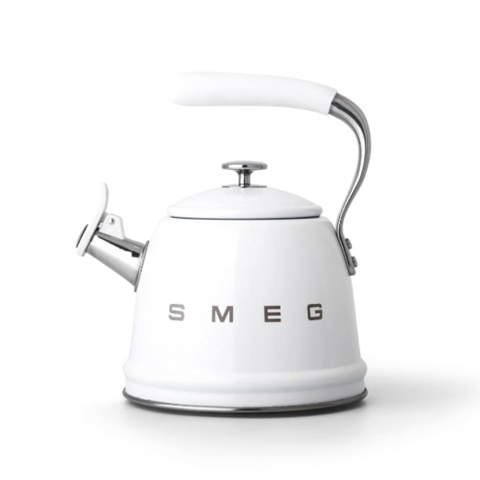 Smeg Whistling Kettle - White | Smeg