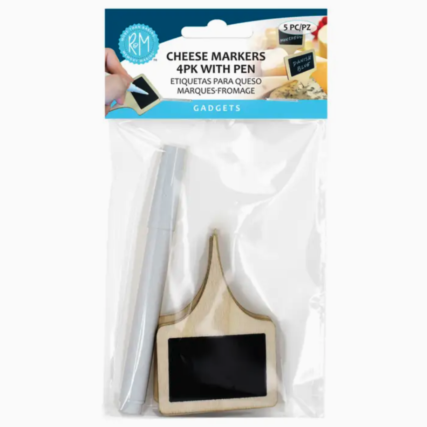 R&M International Cheese Markers Set/4 | R&M International