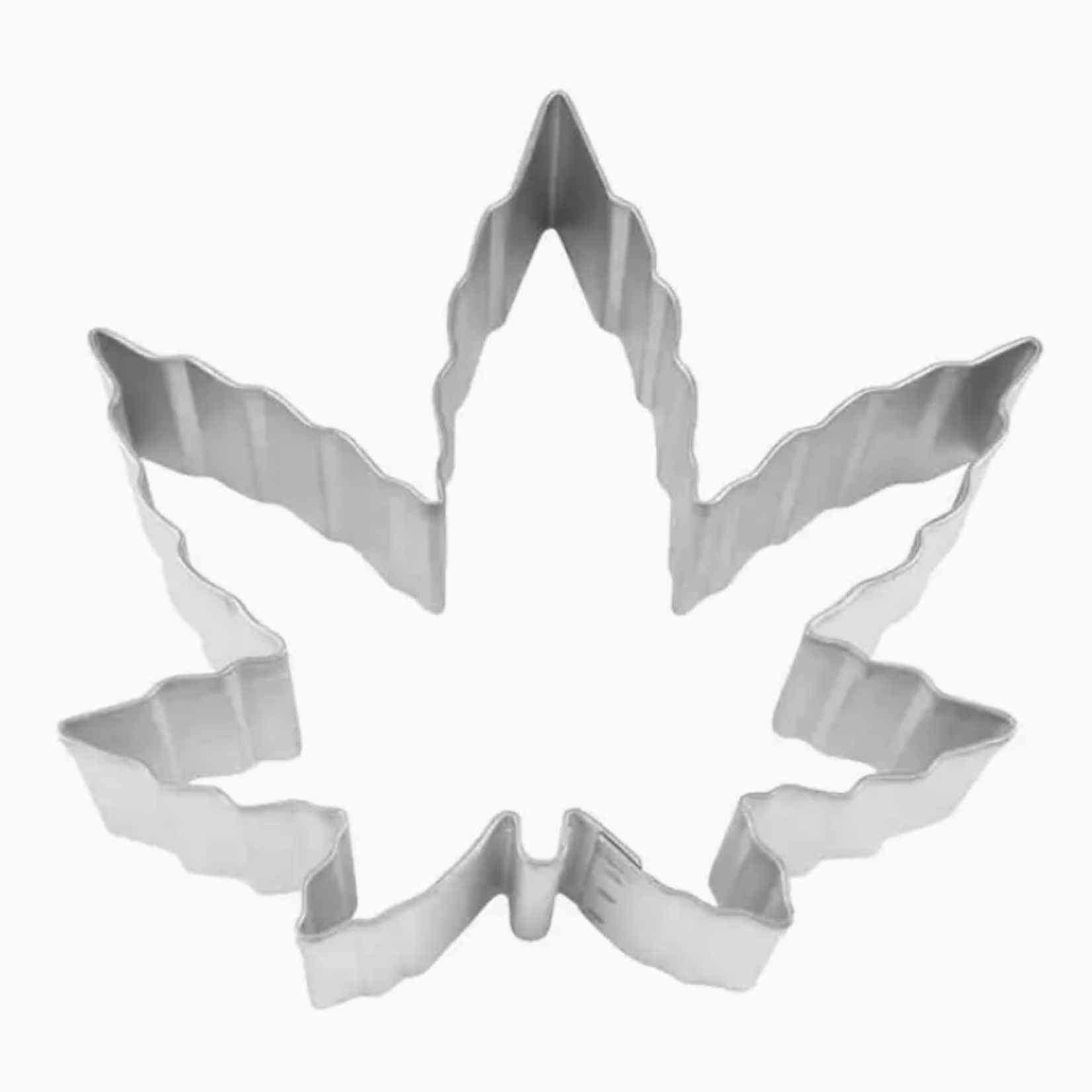R&M International Cookie Cutter, Marijuana Leaf 4"