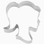 R&M International Cookie Cutter, Doll Head 3.5" | R&M International