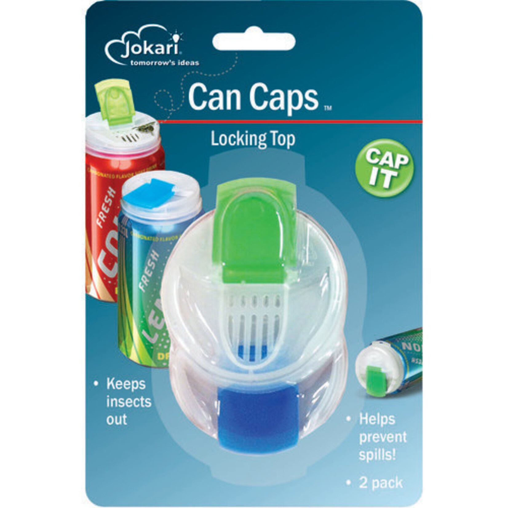 Jokari Can Caps Pk 2 | Jokari
