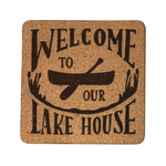 The Lillie Pad Cork Trivet - Welcome