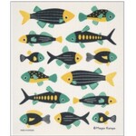 Cose Nuove Swedish Dishcloth MK Fishies, Summer | Cose Nuove