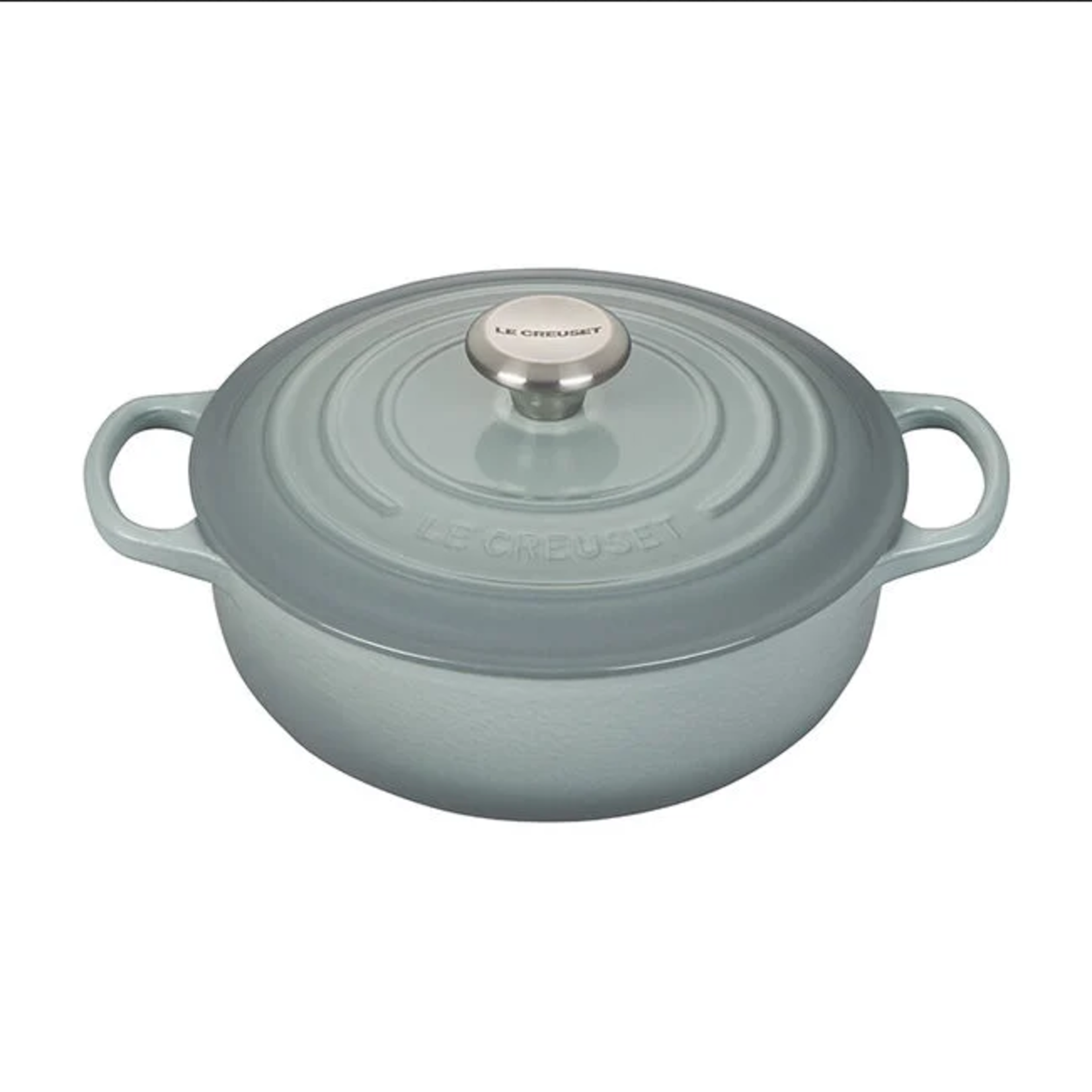 Le Creuset Signature Sauteuse - Sea Salt, 3.5 qt.