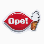 Adam Turman Artwork Sticker - Ope! | Adam Turman Artwork