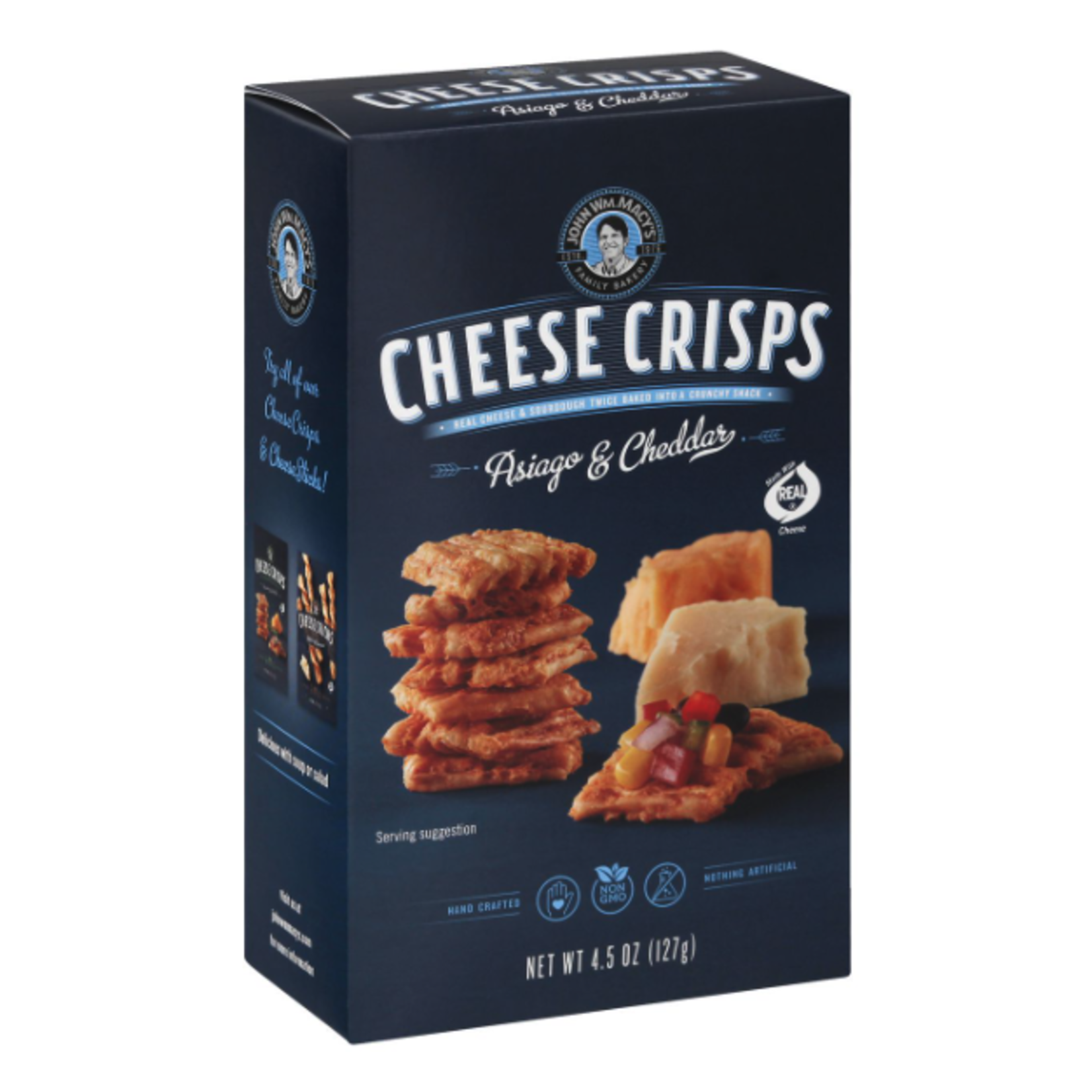 Cheese Crisps - Cheddar & Asiago