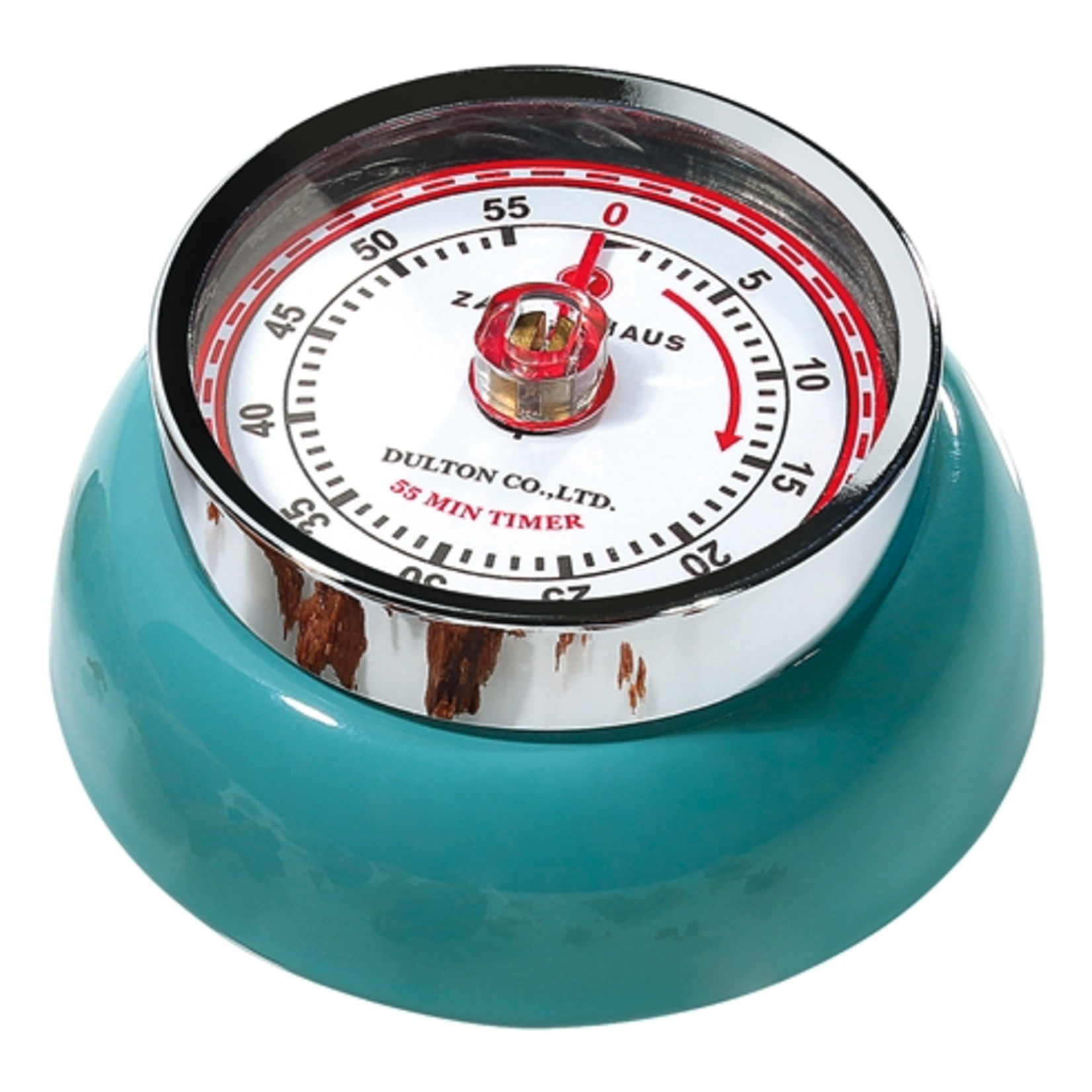 Frieling Frieling - Retro Kitchen Timer, Teal, 2.75" X 1.25"