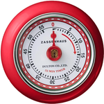 Frieling Frieling - Retro Kitchen Timer, Red, 2.75" X 1.25"
