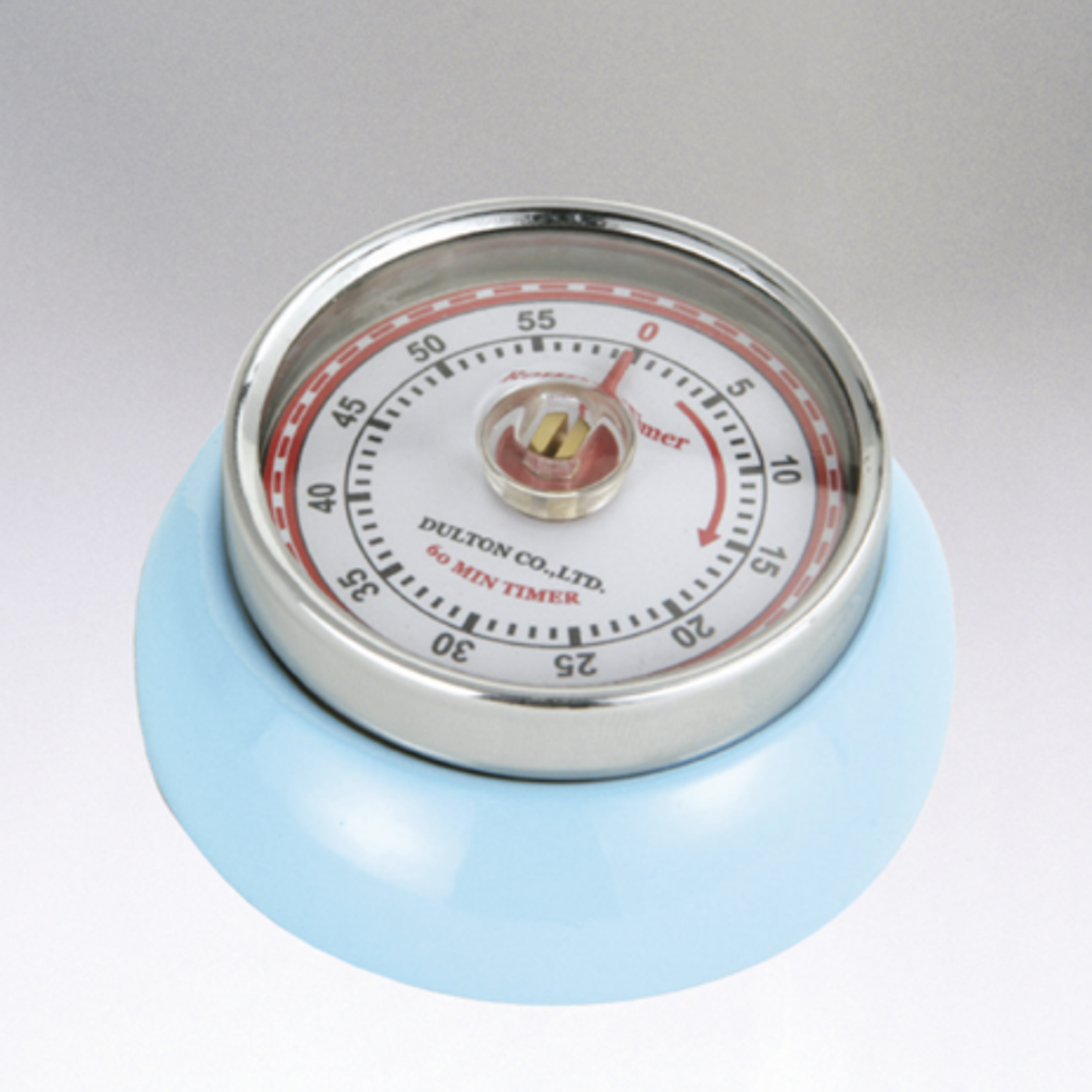 Frieling Frieling - Retro Kitchen Timer, Light Blue, 2.75" X 1.25"