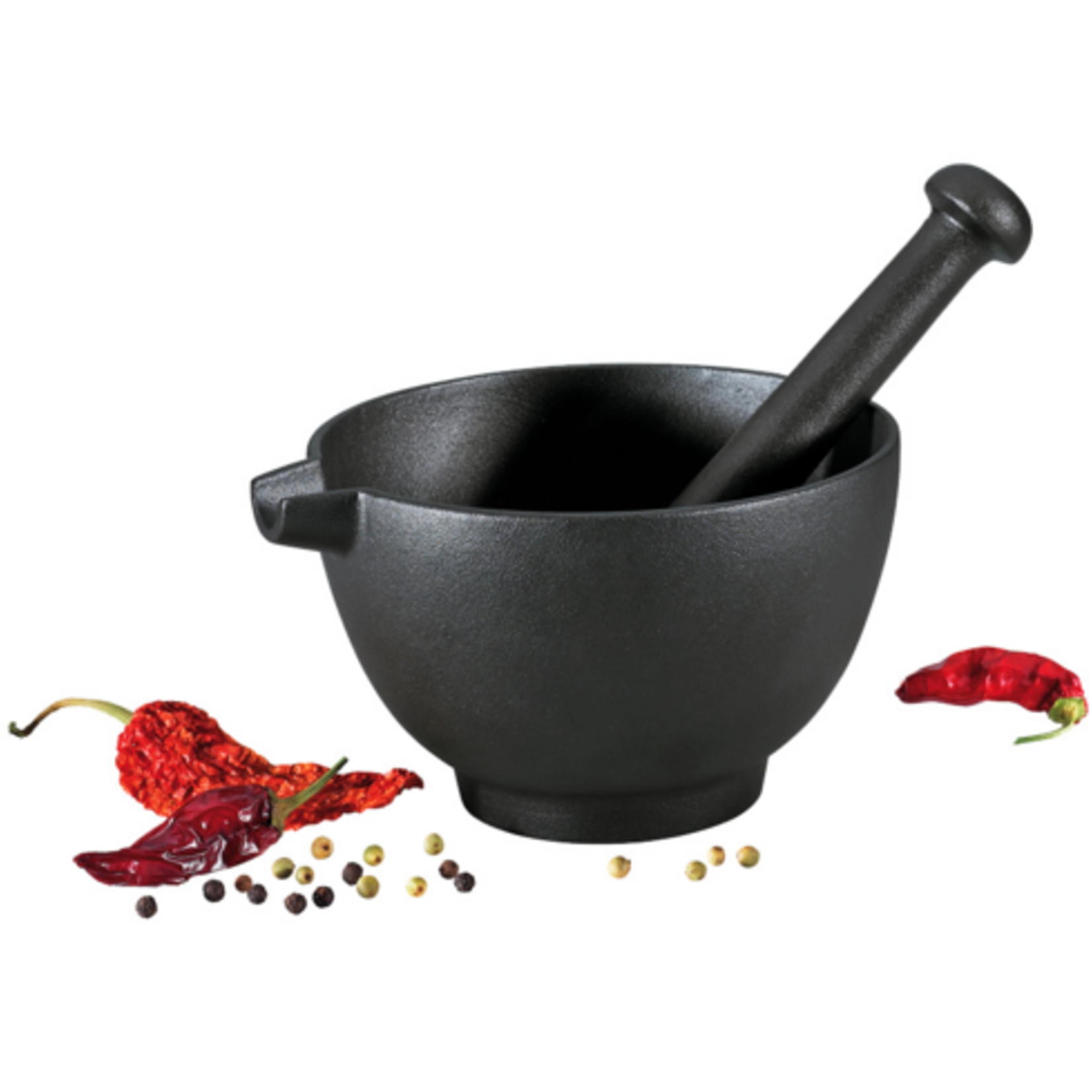 Frieling Frieling - Xl Mortar & Pestle, Cast Iron, 3.75"H