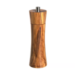 Zassenhaus "Frankfurt" Salt Mill, olive wood, 7" x 2.3" dia.