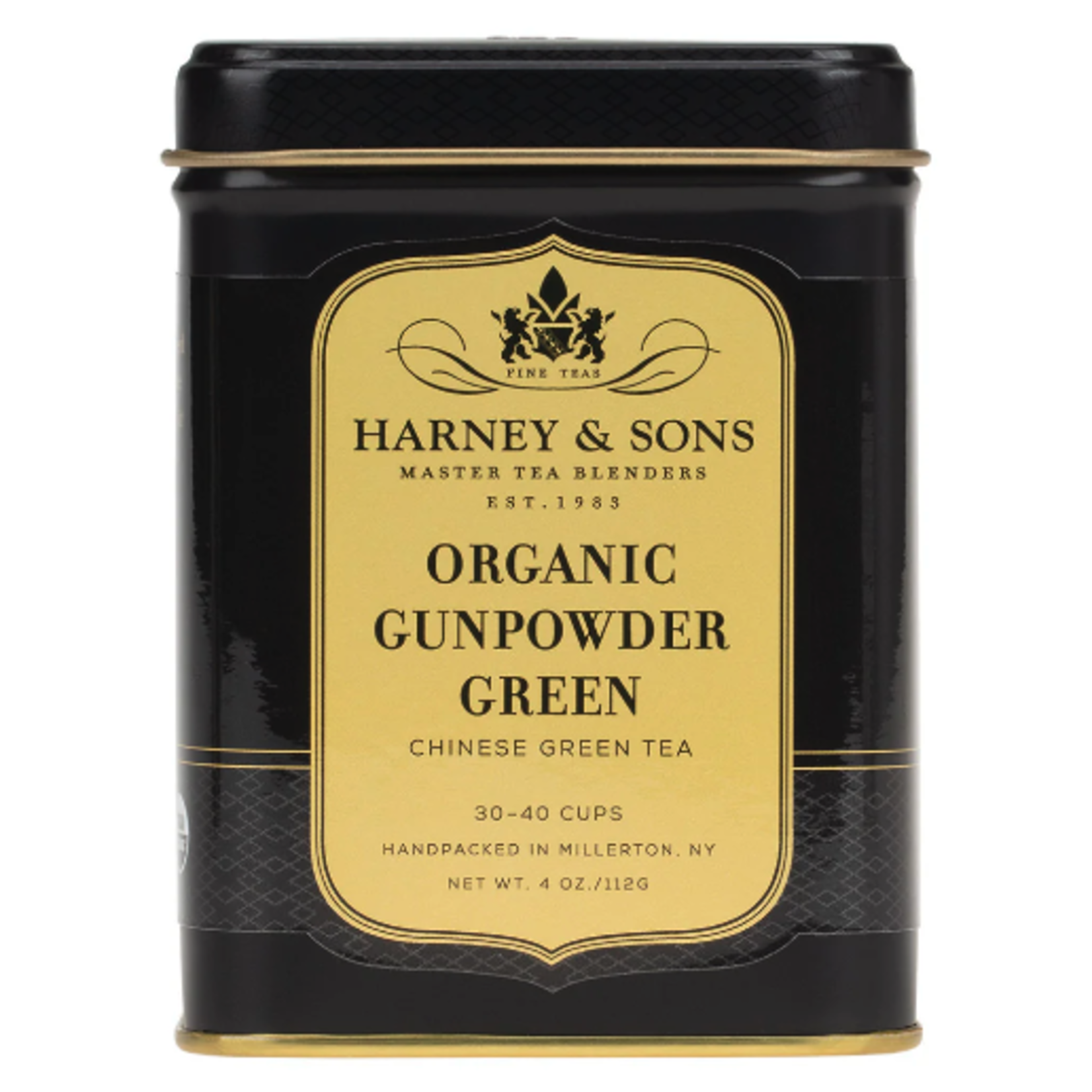 Harney & Sons Organic Gunpowder Green Tea Loose Leaf , Tin | Harney & Sons