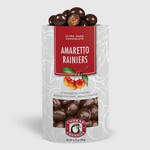 Chukar Cherry Company 6.75 oz Amaretto Rainiers - Ultra Dark Chocolate Bag