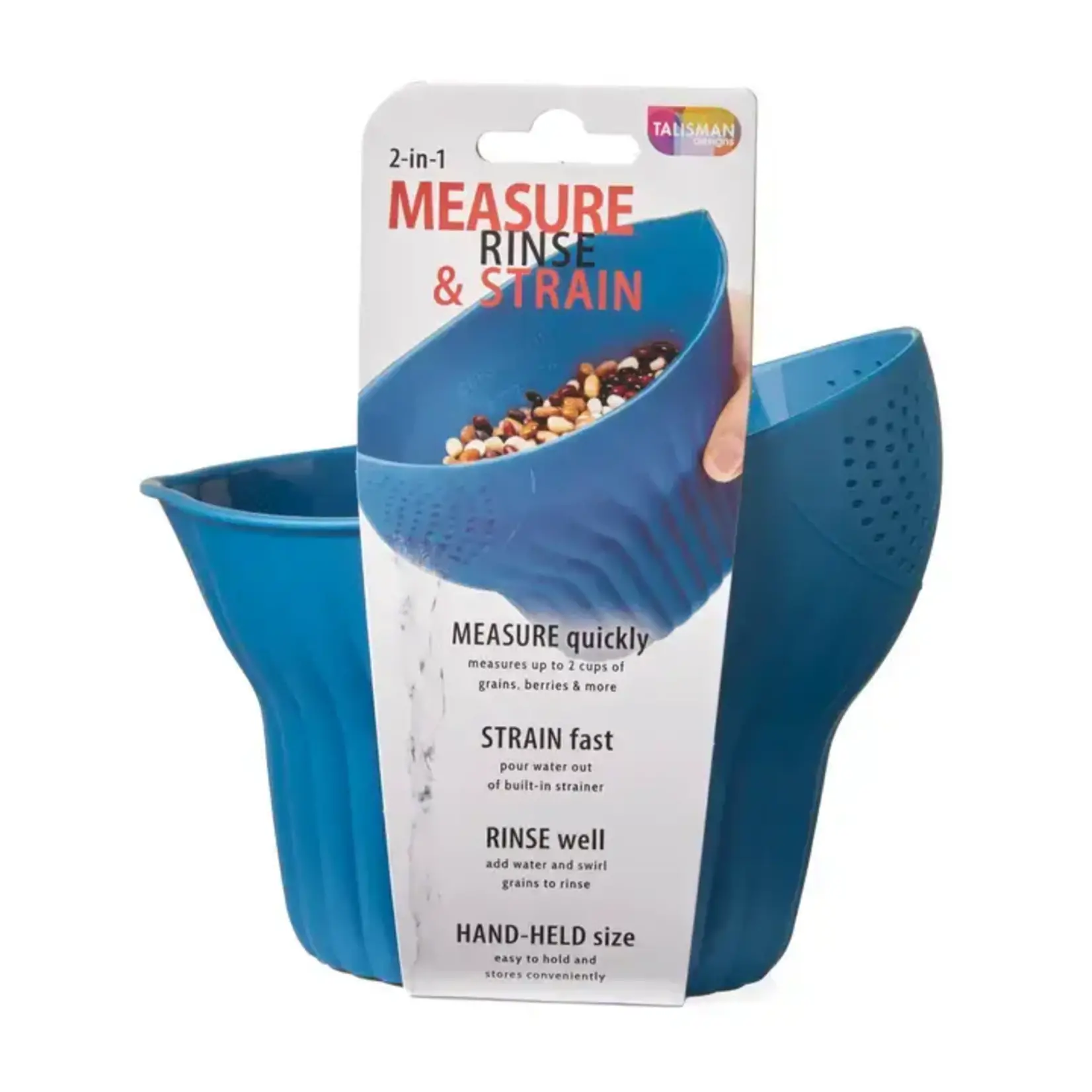 Talisman Design Measure Rinse & Strain - Dark Blue | Talisman Design