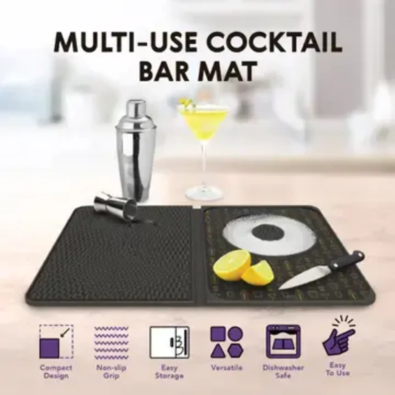 Talisman Design Multi Use Cocktail Barmat | Talisman Design