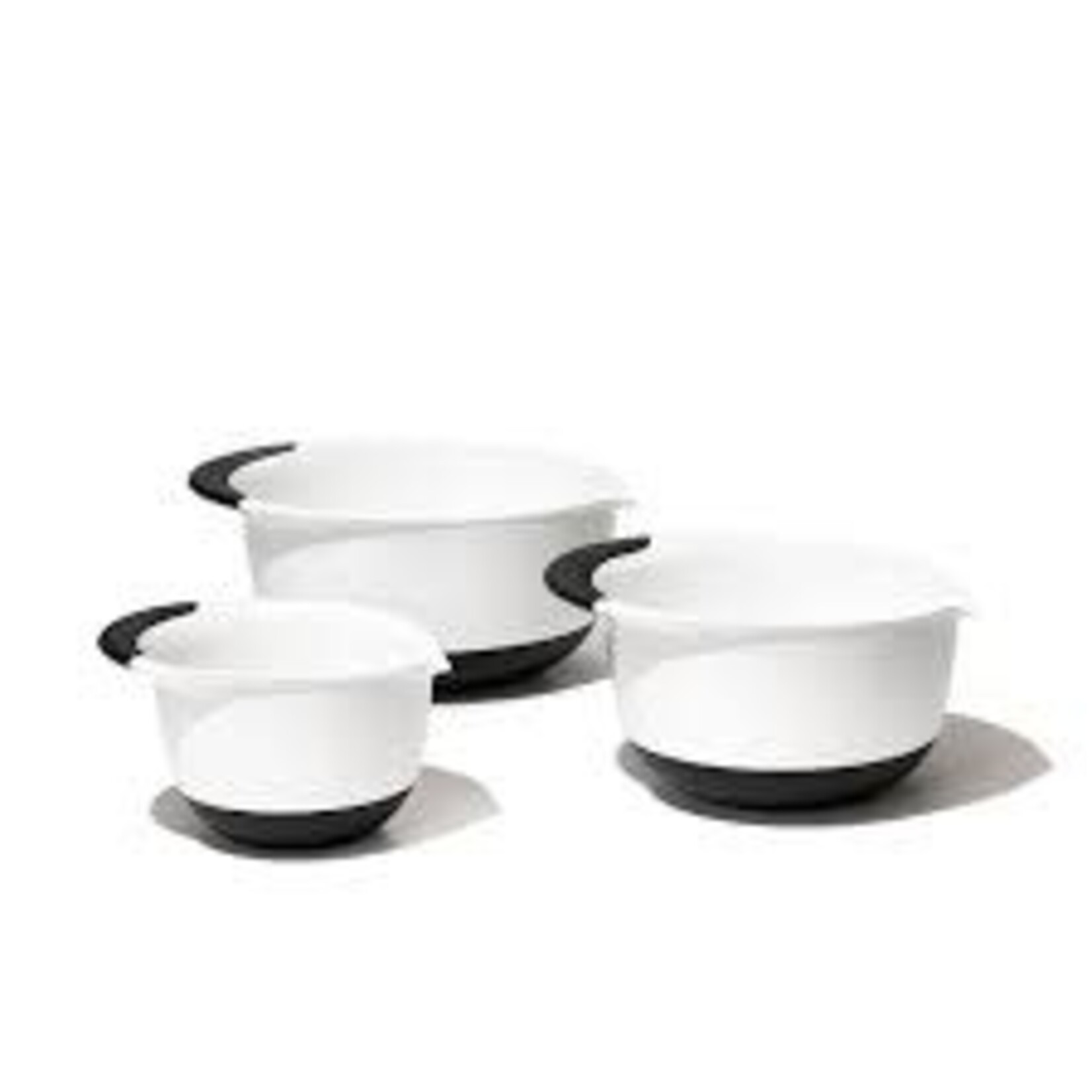 OXO 3 Pc Mixing Bowl Set - White | OXO