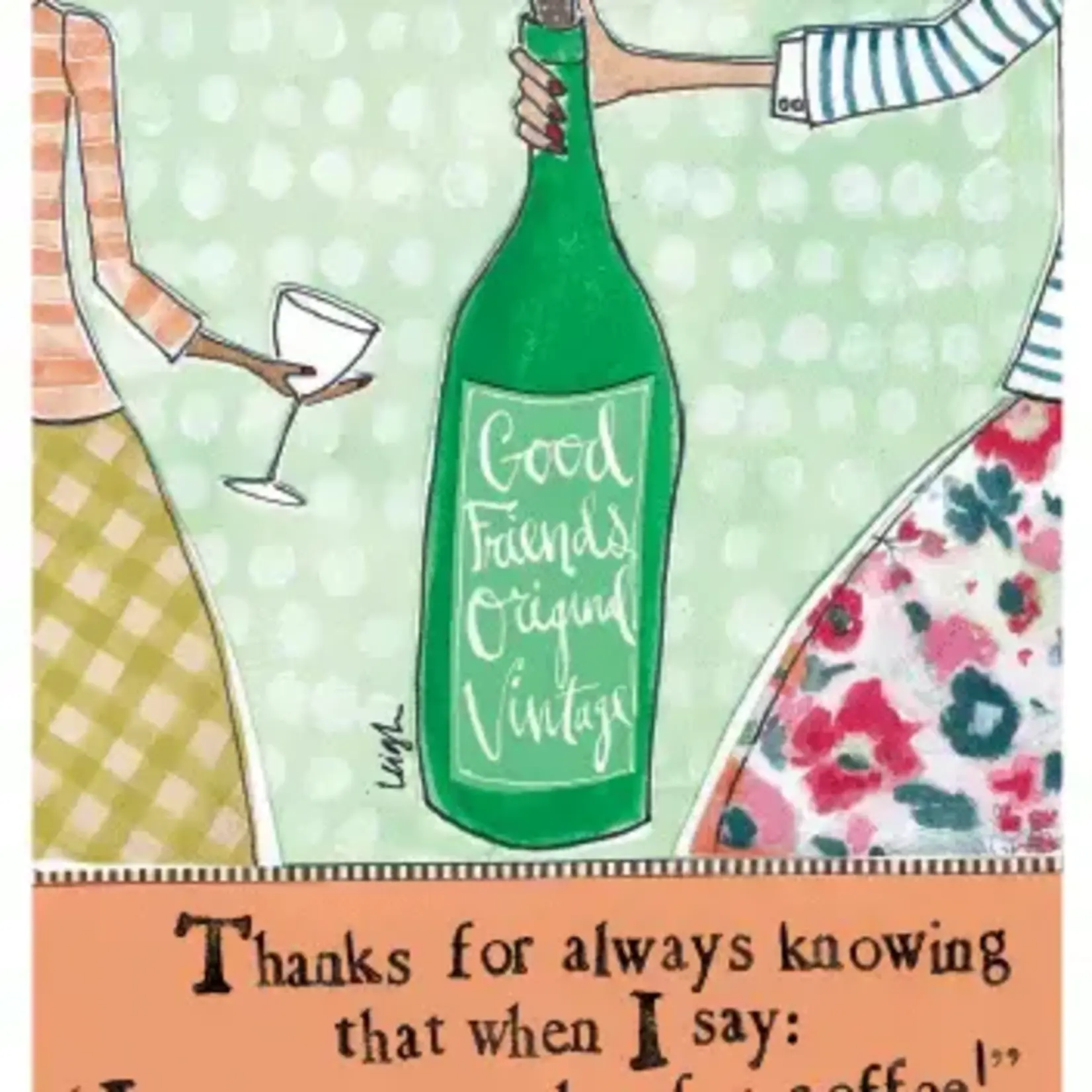 Calypso Cards Greeting Card - Mean Wine | Calypso Cards