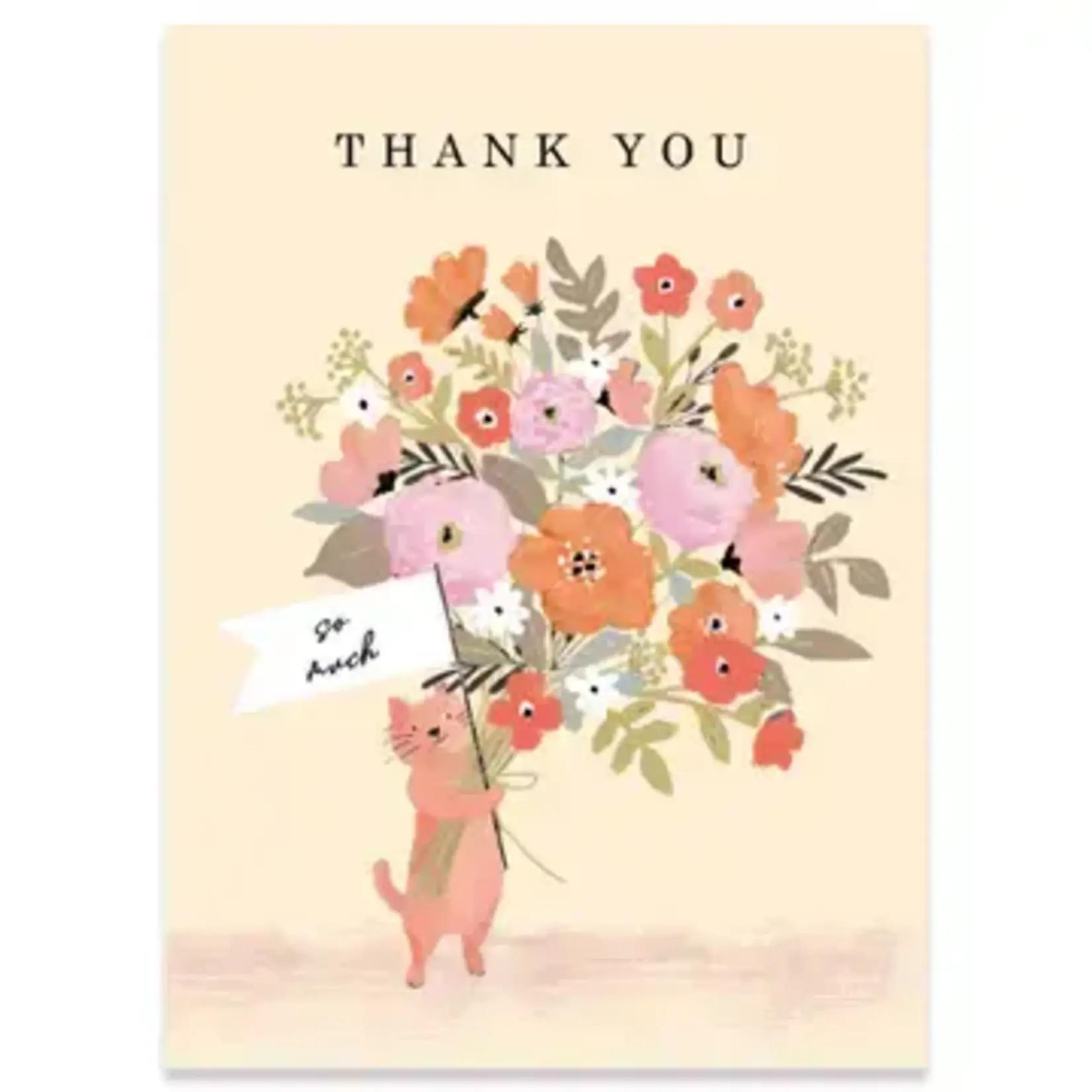 Calypso Cards Greeting Card - Cat Bouquet