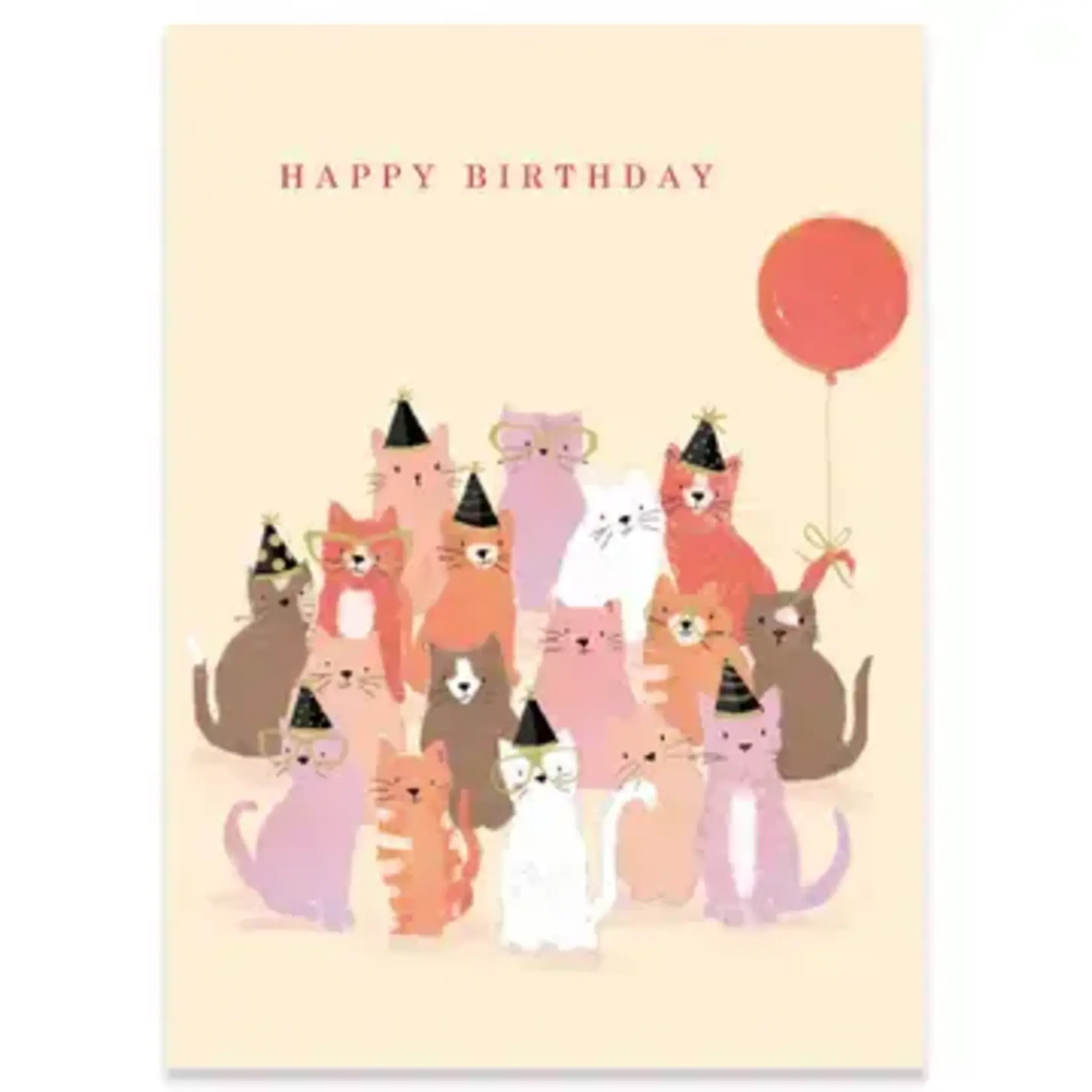 Calypso Cards Greeting Card - Cat Party | Calypso Cards