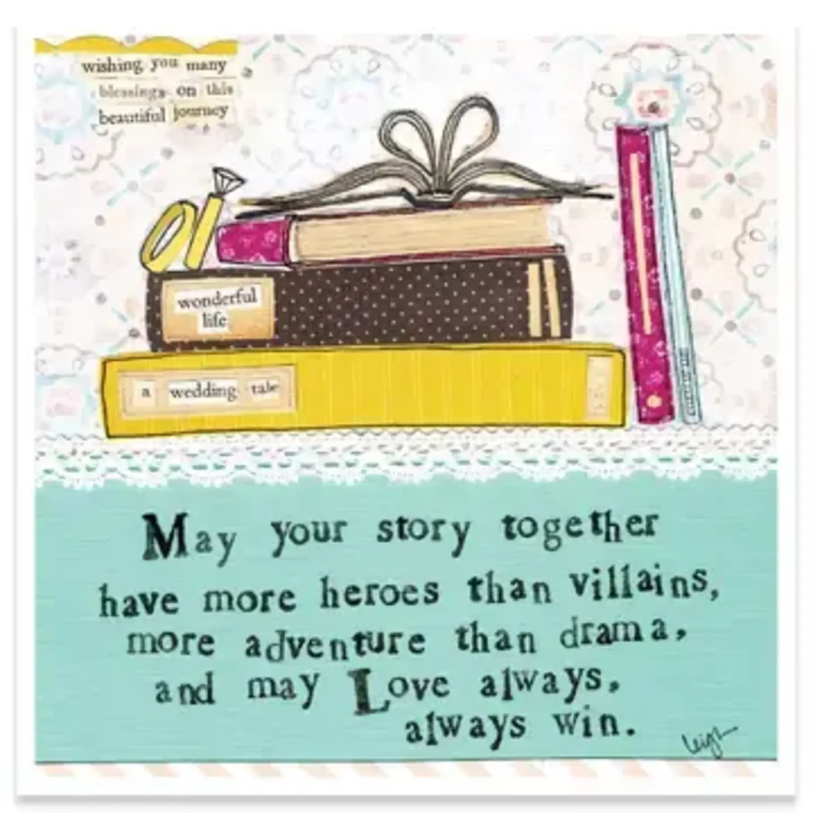 Calypso Cards Greeting Card - Curly Girl Your Story | Calypso Cards