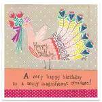 Calypso Cards Greeting Card - Curly Girl Truly Magnificent | Calypso Cards
