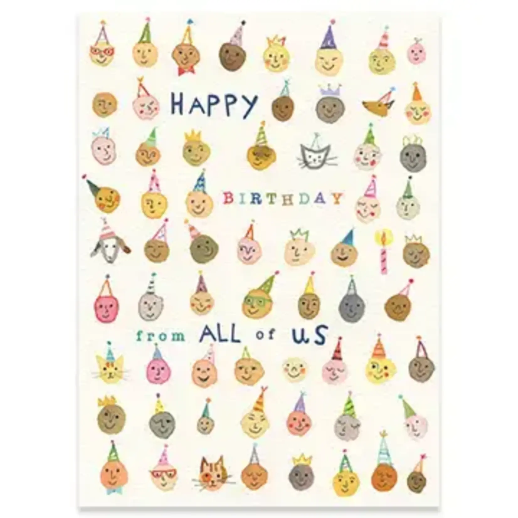 Calypso Cards Greeting Card - All Of Us, Birthday | Calypso Cards
