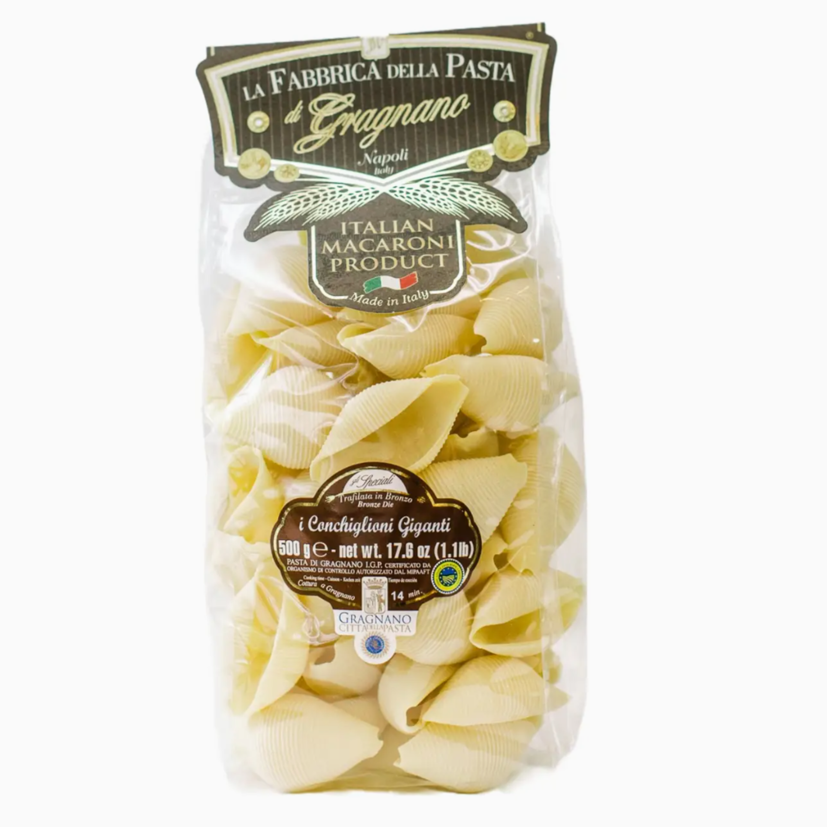 Conchiglioni Grandi, La Fabbrica