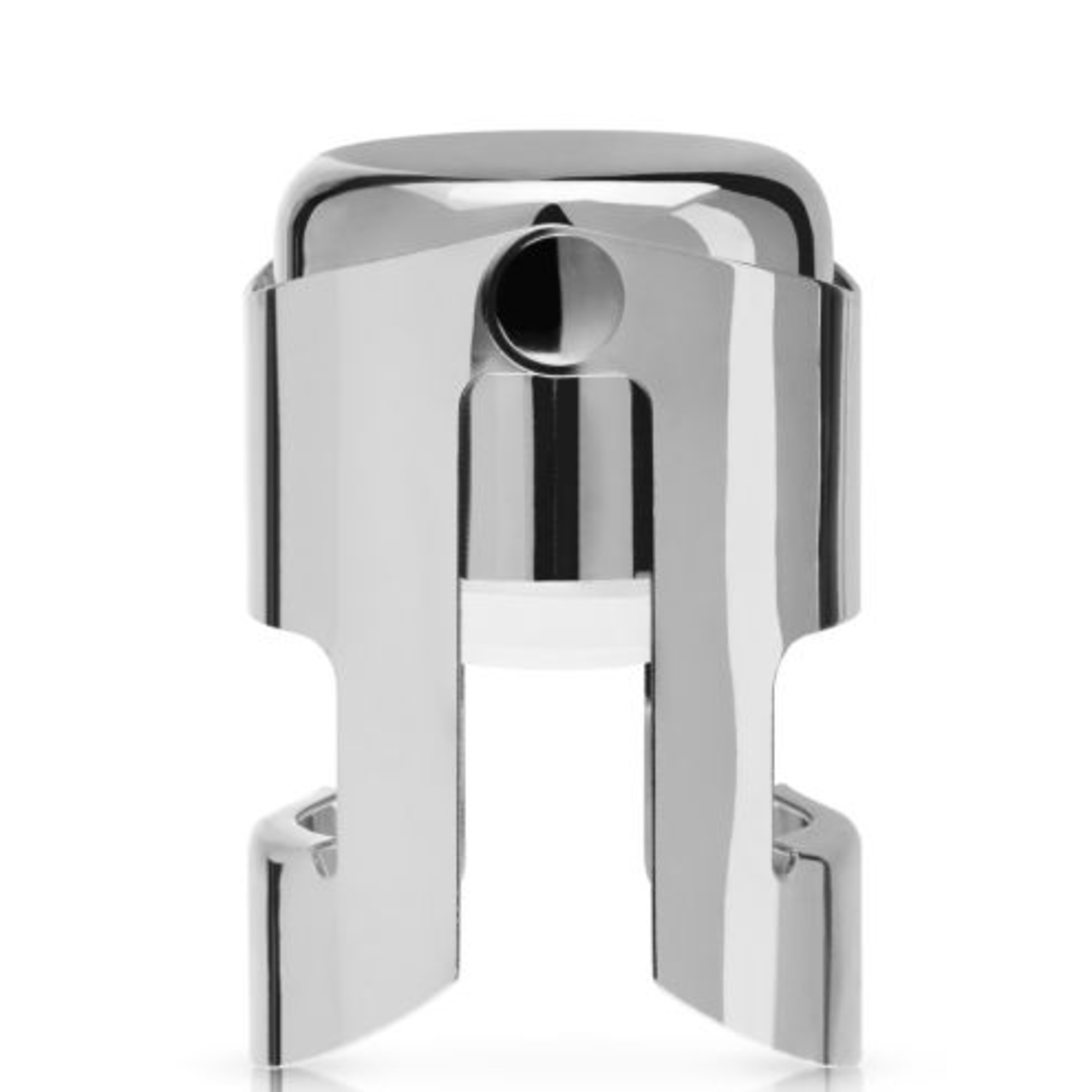True Fabrications Fizz Chrome Champagne Stopper | True Fabrications