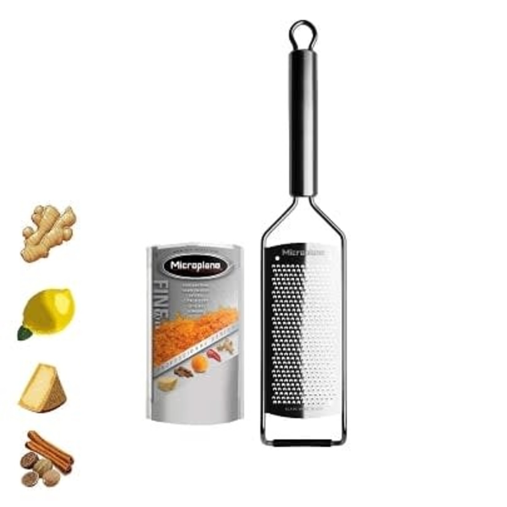 Microplane Fine Grater, All Stainless | Microplane