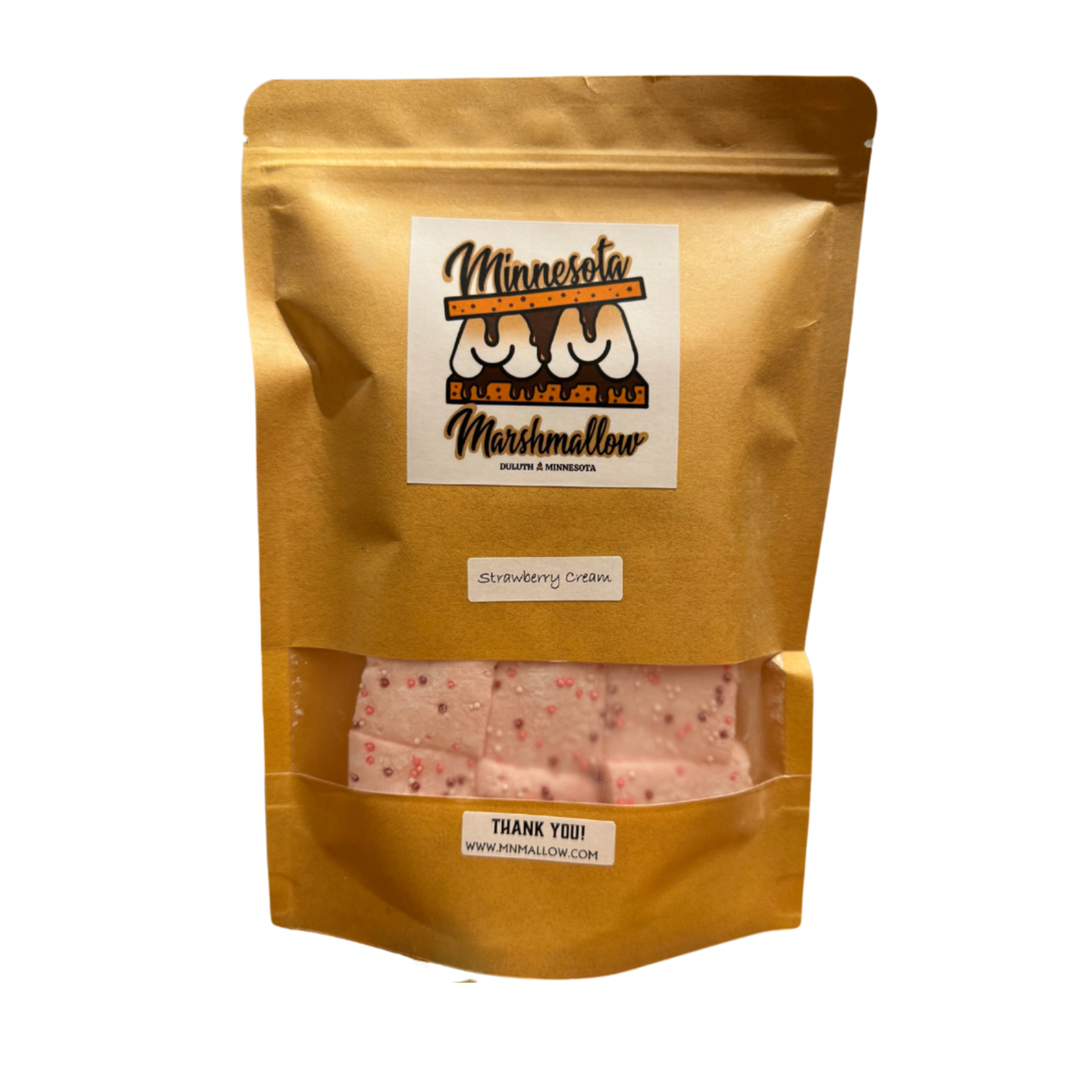 Minnesota Marshmallow Strawberry Cream Marshmallows