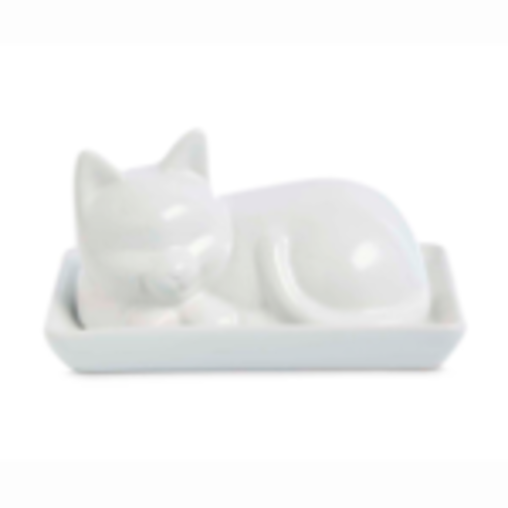 Harold Import Company Inc. Kitchen Cat Butter Dish with Lid