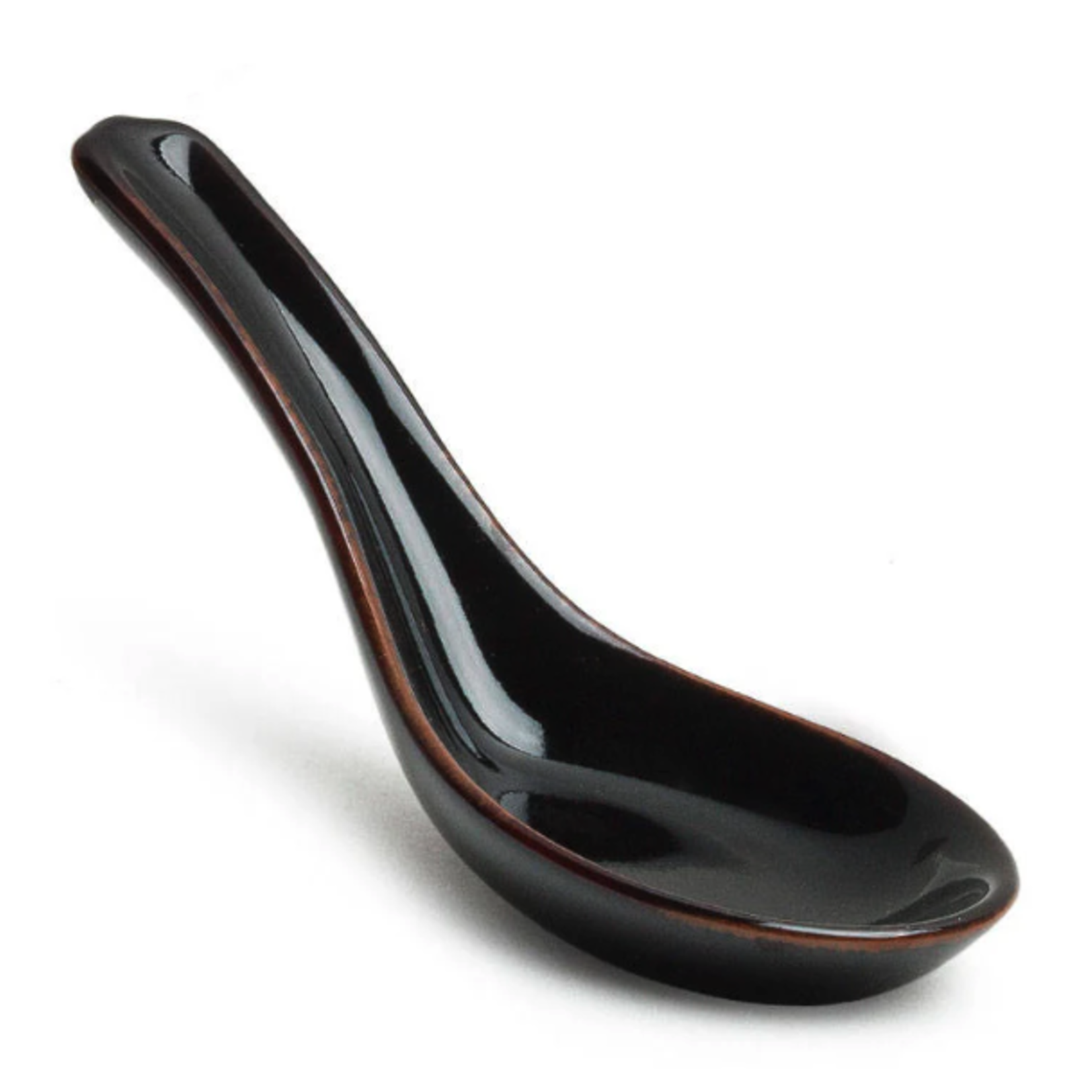 Harold Import Co. Soup Spoon Ceramic Black | Harold Import Co.