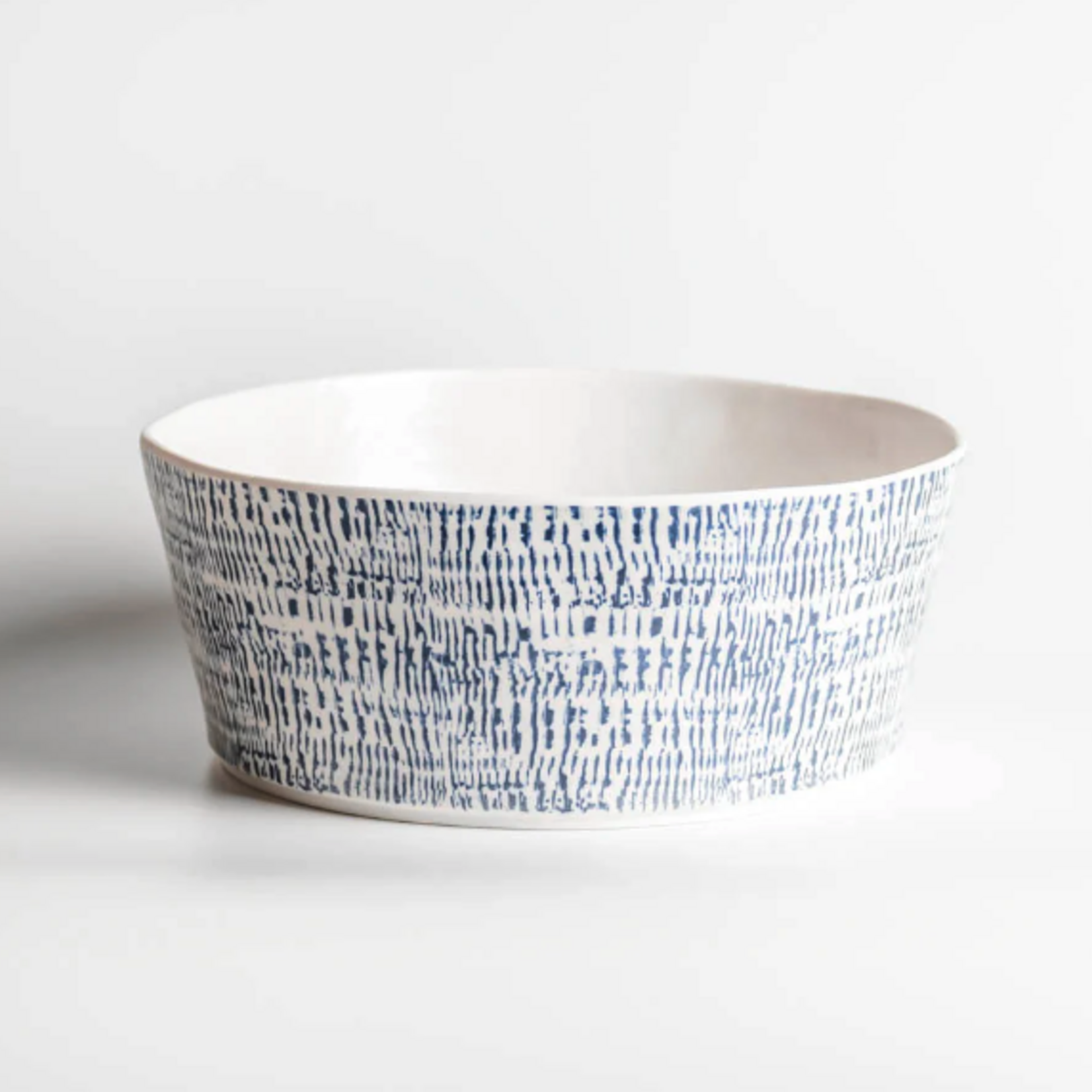 Merritt International Tribal Blue 9.5 in x 3.75 in Serving Bowl
