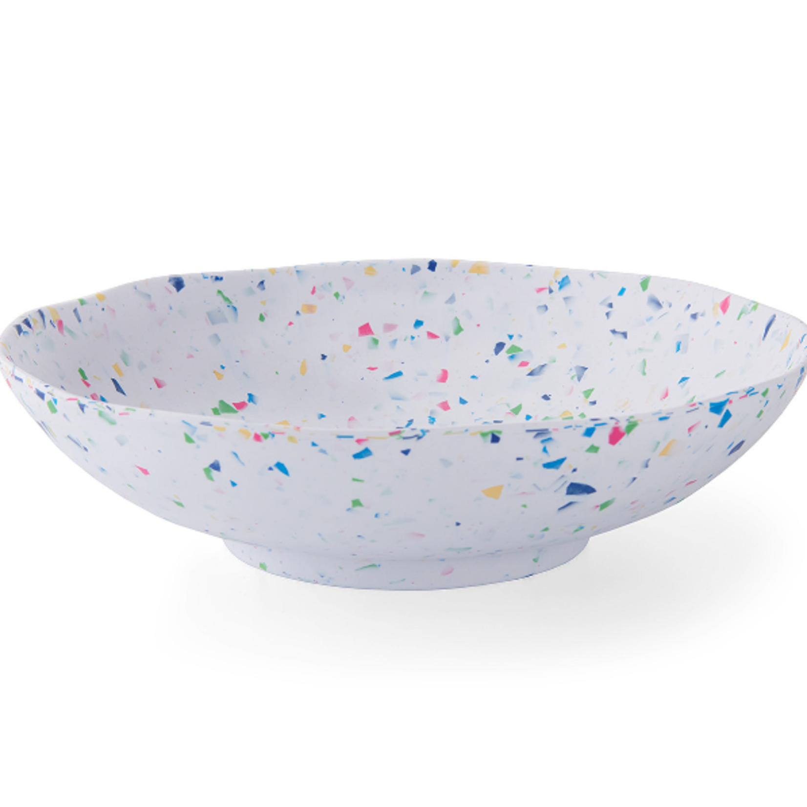 Merritt International Rainbow Terrazzo Round 12 in Serving Bowl