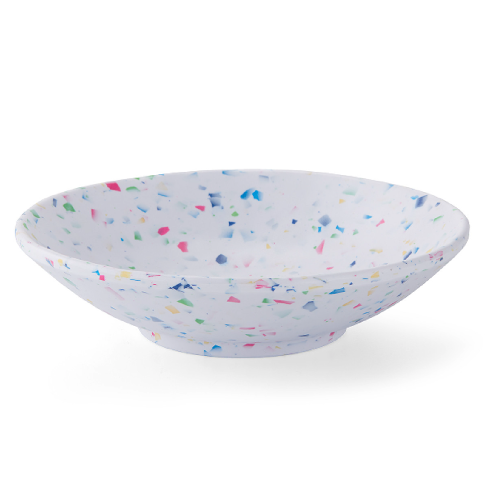 Merritt International Rainbow Terrazzo Round 8 in Salad Bowl