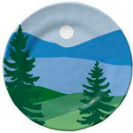 Merritt International Lakeview 6 in. Appetizer Plate