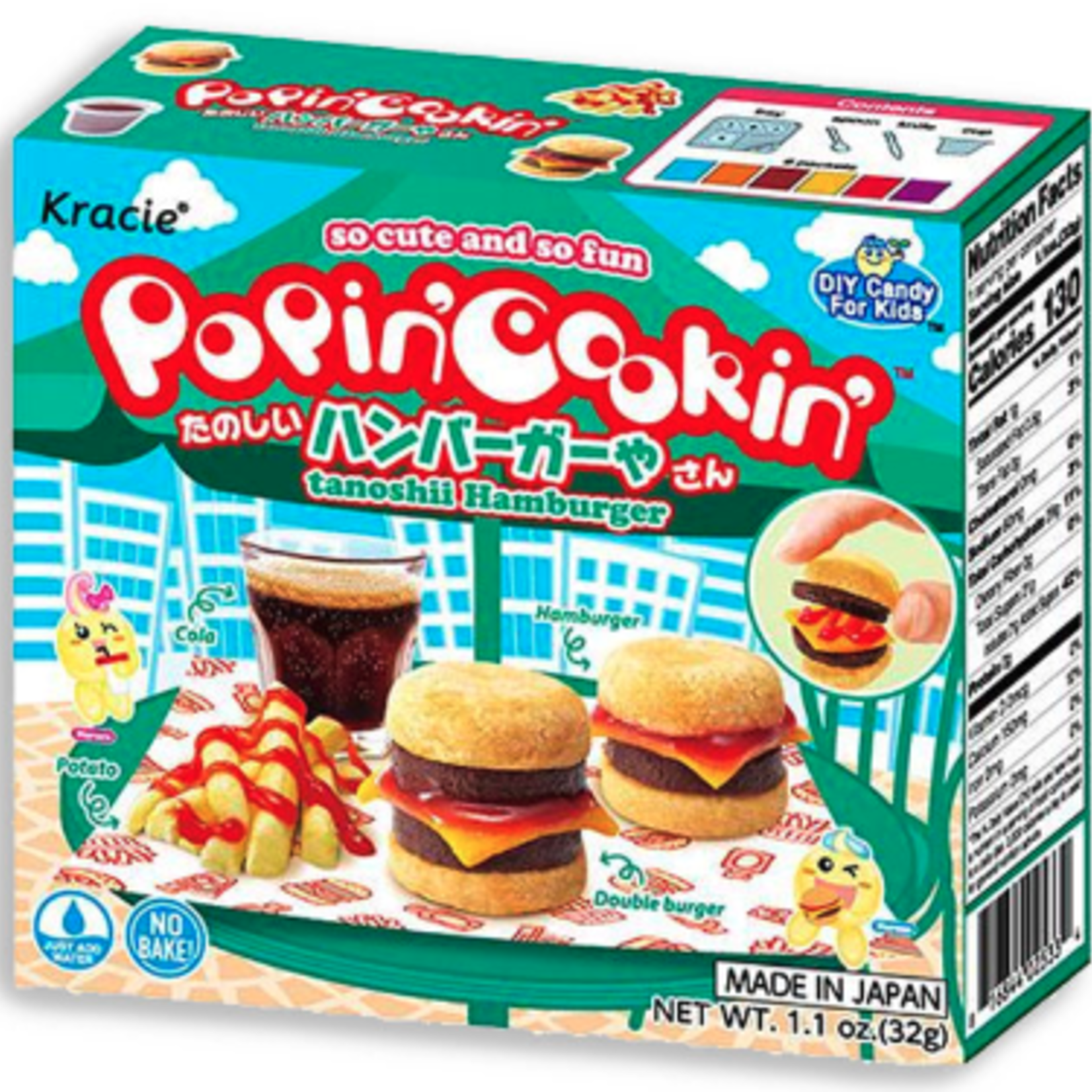 KRACIE POPIN COOKIN - HAMBURGER